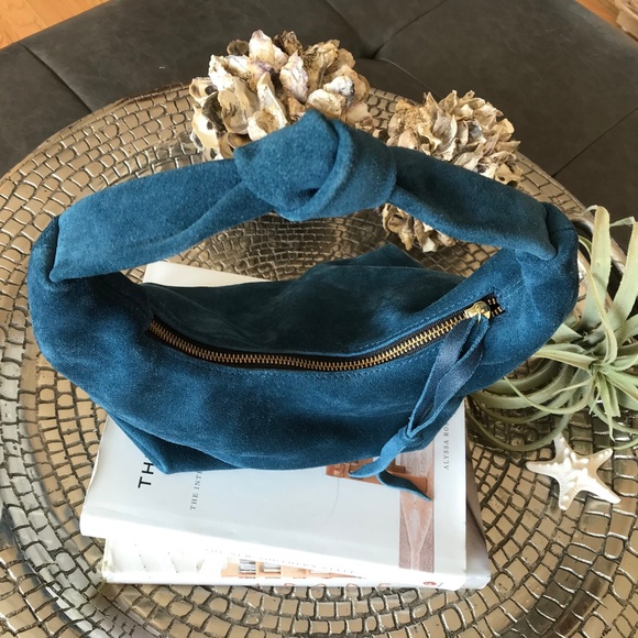 OLIVEVE AEGEAN ITALIAN SUEDE HOBO - Picture 10 of 12